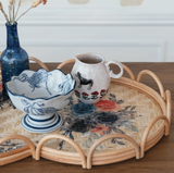 Bloom Rattan Tray