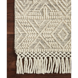 Noelle Area Rug in Ivory/Black