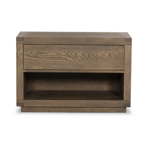 Warby Nightstand in Worn Oak Veneer