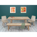 Gia Small Extension Dining Table - 55"/71"