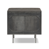 Fletcher Nightstand in Distressed Black