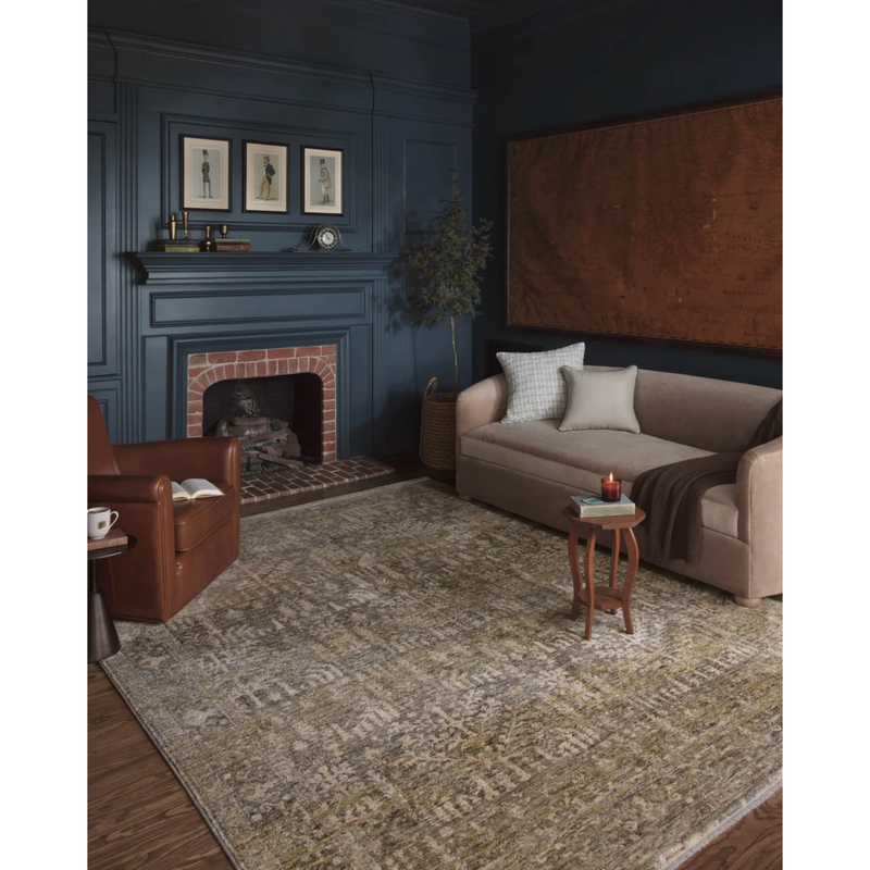 Junie Rug in Moss / Natural
