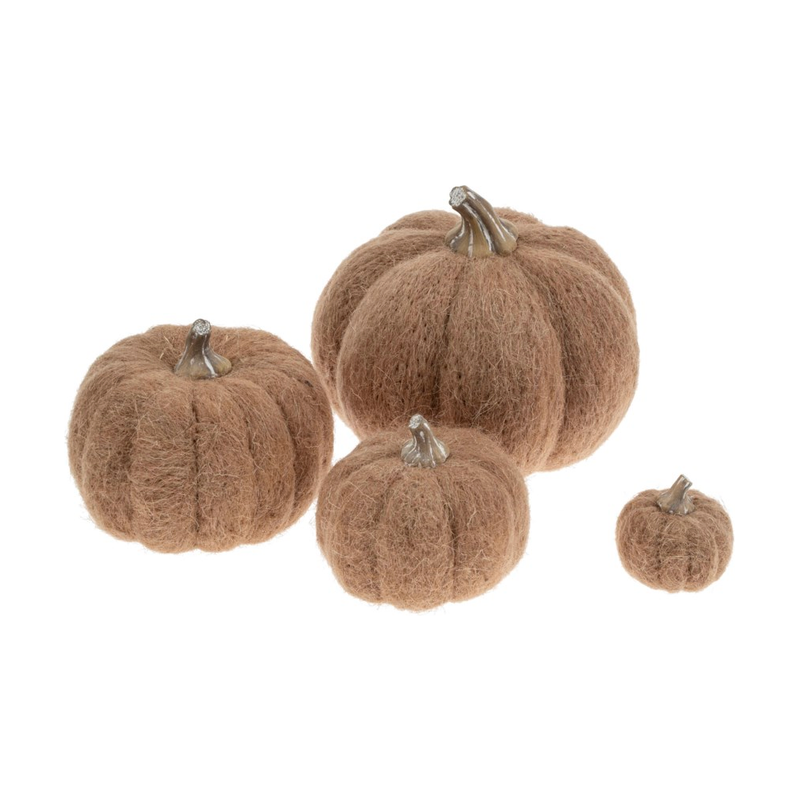 Felt Pumpkin XS - Terracotta