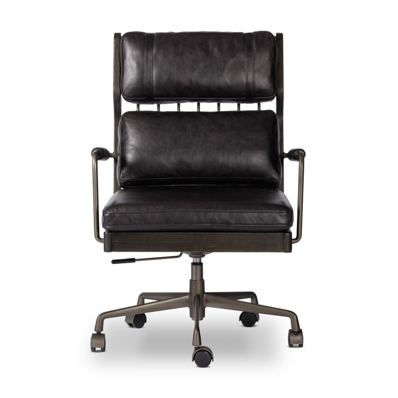 Ludvig Desk Chair in Sonoma Black