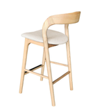 Rotondo Counter Stool - Natural Frame