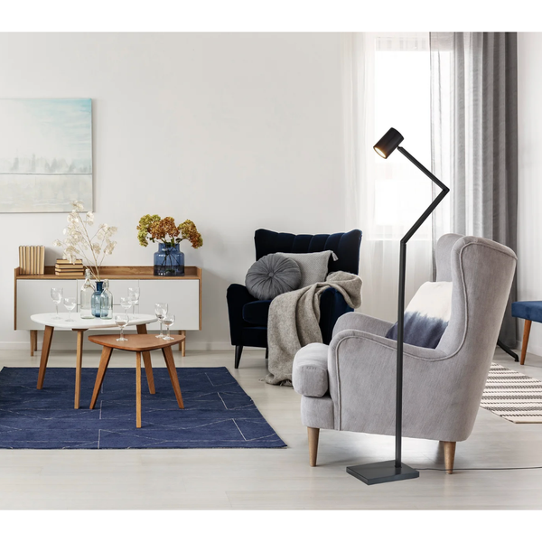 Newman Floor Lamp In Bronze