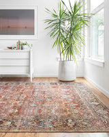 Layla Rug - Spice / Marine