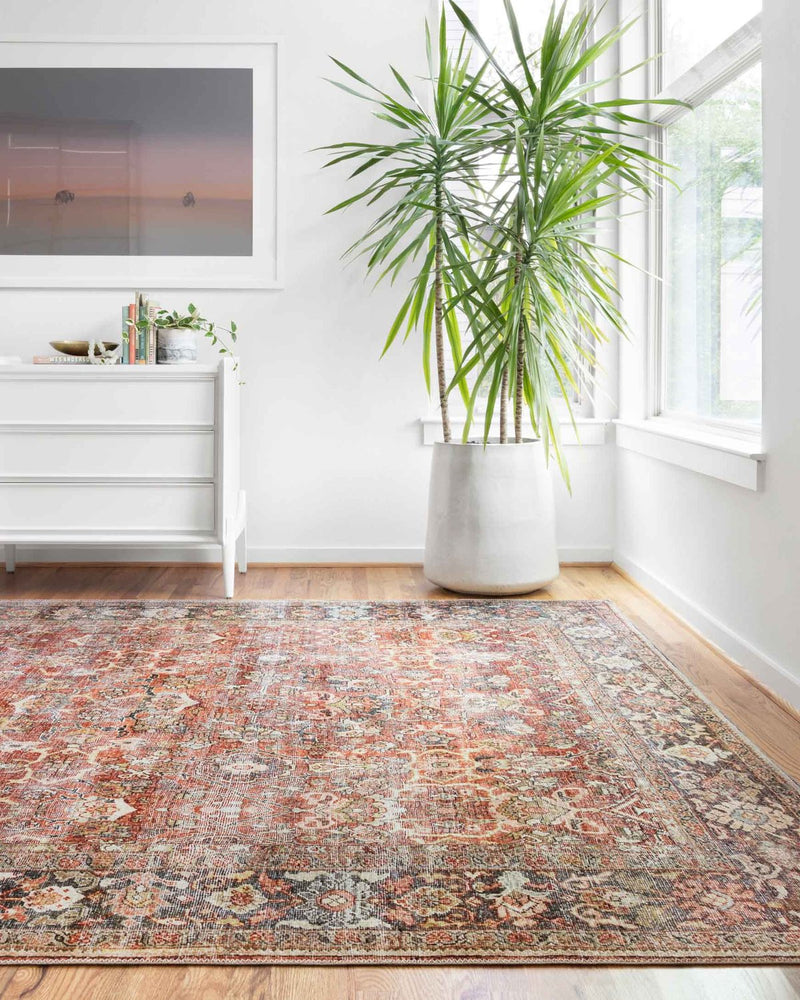 Layla Rug - Spice / Marine