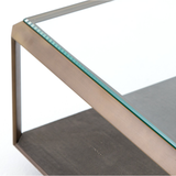 Shagreen Shadow Box Coffee Table