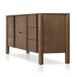 Pollard Media Console in Tan Oak