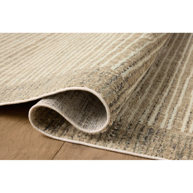 Bleecker Rug in Sand / Charcoal