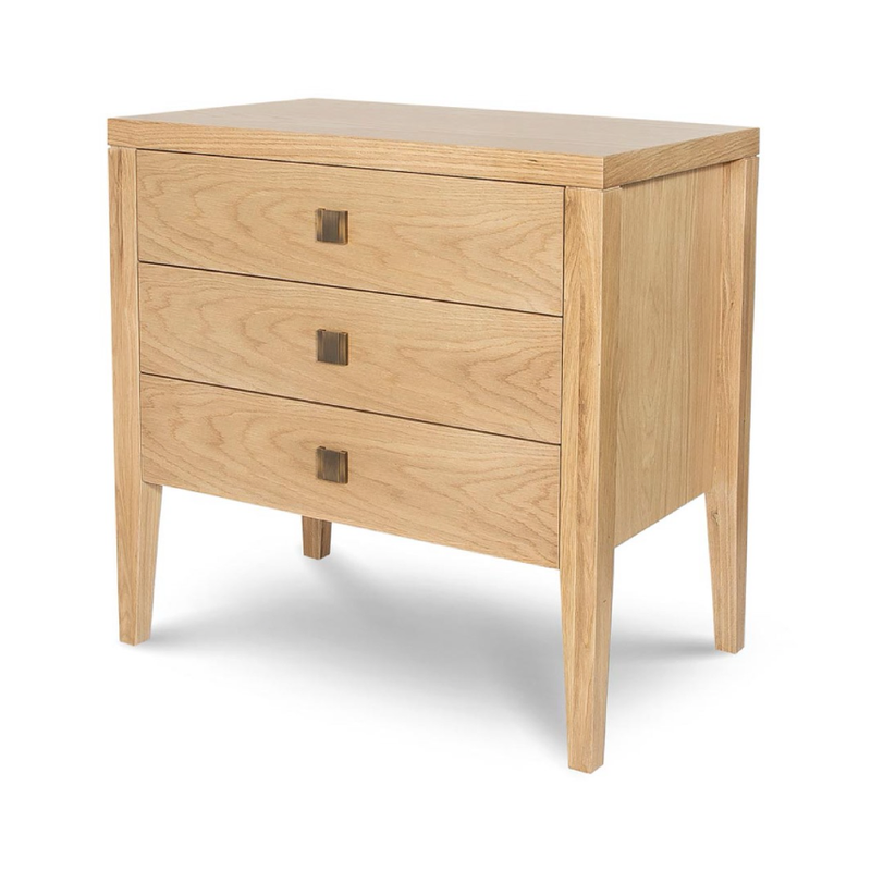 Hara 3 Drawer Dresser in Natural Oak