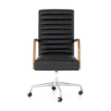 Bryson Channeled Desk Chair in Durango Smoke