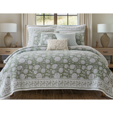 Adare Sage Quilt Set King
