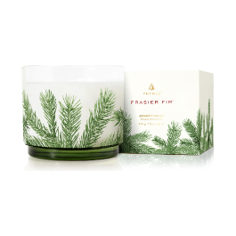 Frasier Fir Pine Needle Luminary Candle - Small