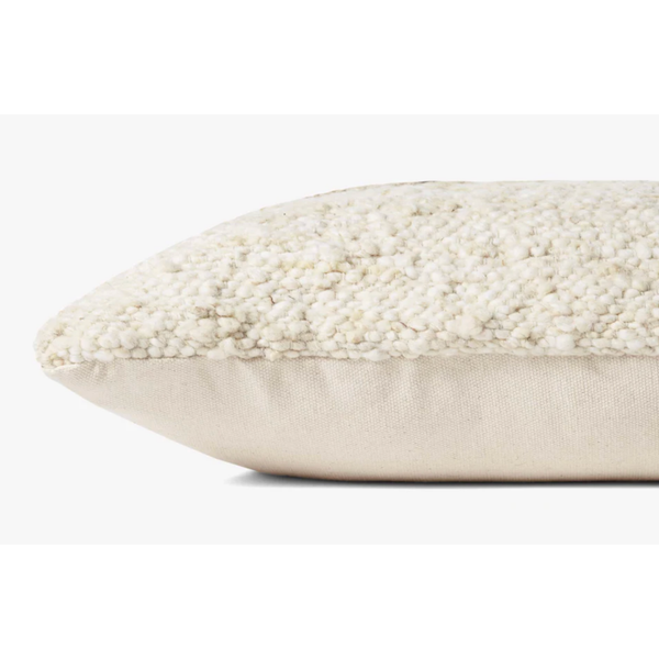 Marie Cushion in Ivory / Camel