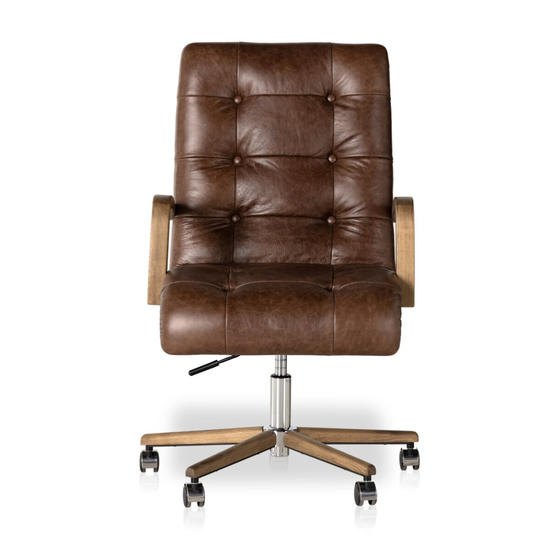 Luca Desk Chair in Sonoma Coco