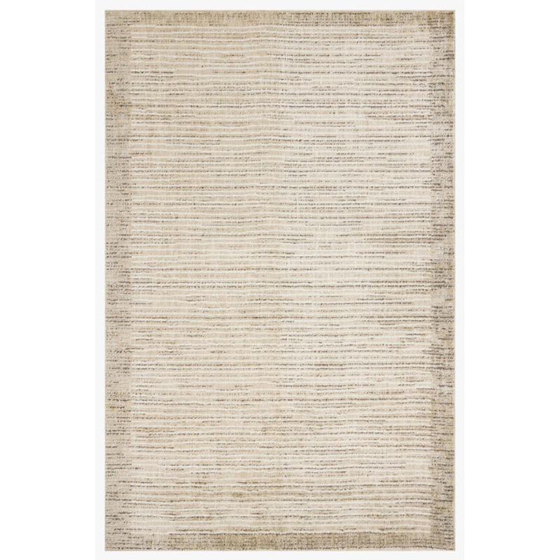 Bleecker Rug in Sand / Charcoal