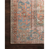 Loren Rug - Terracotta / Sky