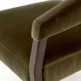 Gary Club Chair in Surrey Olive
