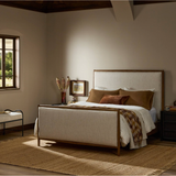 Glenview Bed in Weathered Oak