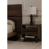 Madagascar Nightstand in Dark Brown