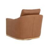 Corbin Swivel Chair in Aline Butternut