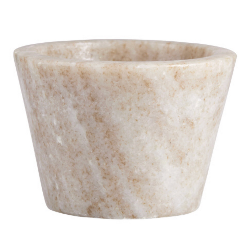 Marble Pinch Pot - Tan