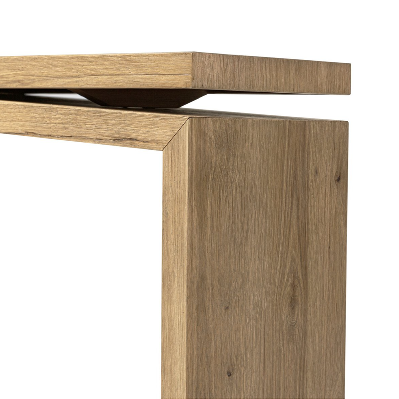 Matthes Console Table in Worn Oak - 60"