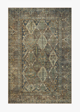 Banks Rug - Spice / Blue