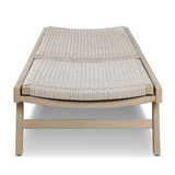 Delano Outdoor Chaise in Washed Brown