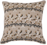 Mandeep Cushion - Mustard on Natural