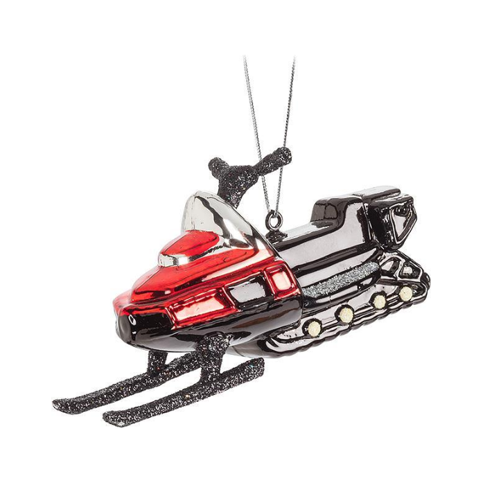 Snowmobile Ornament