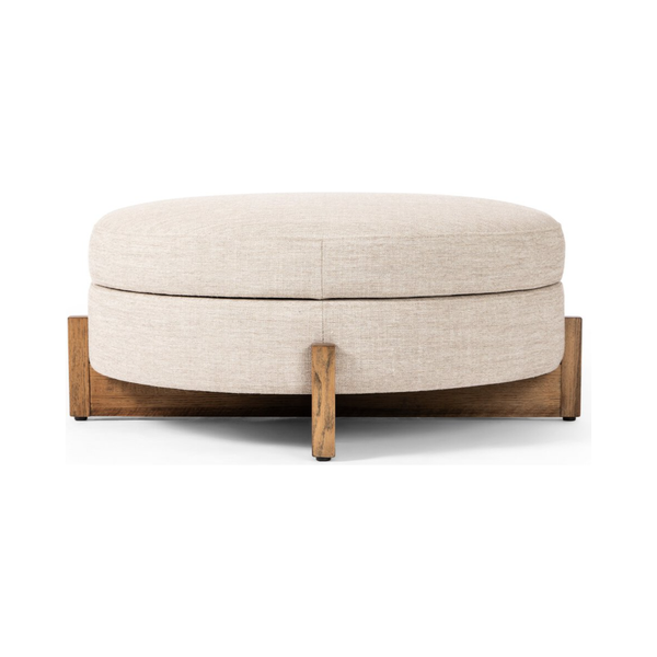Esben Storage Ottoman Large in Alcala Wheat