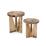 Nadette Nesting Tables, Natural, S/2