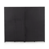 Millie Double Cabinet in Matte Black