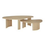 Boomerang Coffee Table in Oak