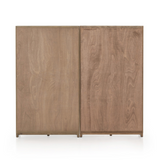 Millie Double Cabinet in Drifted Oak