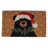 Holiday Bear Doormat