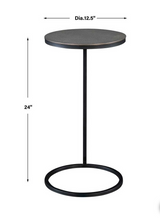 Brunei Accent Table - Nickel