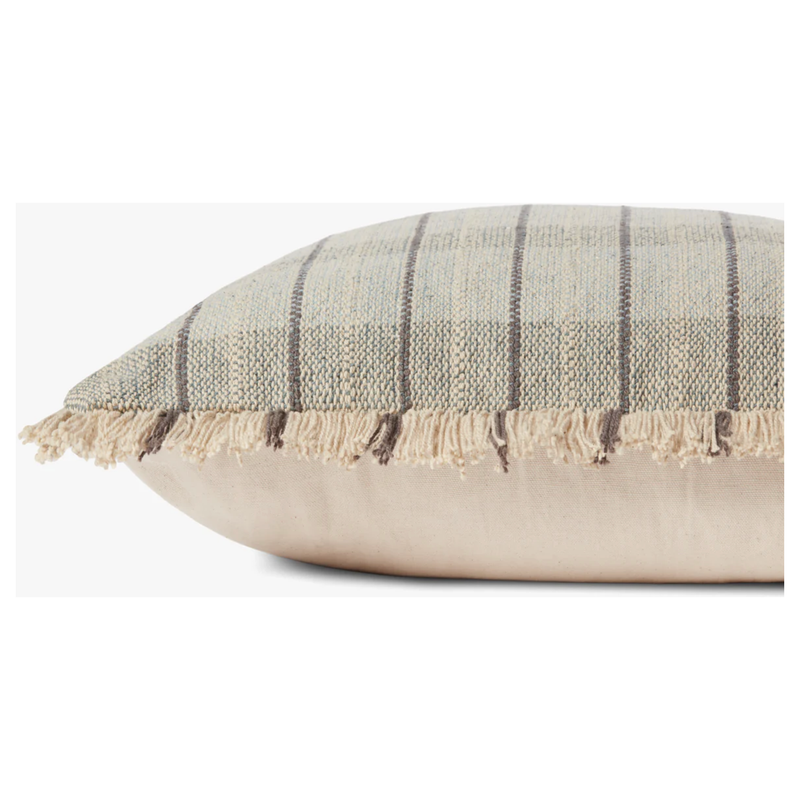 Riley Cushion in Sage / Natural