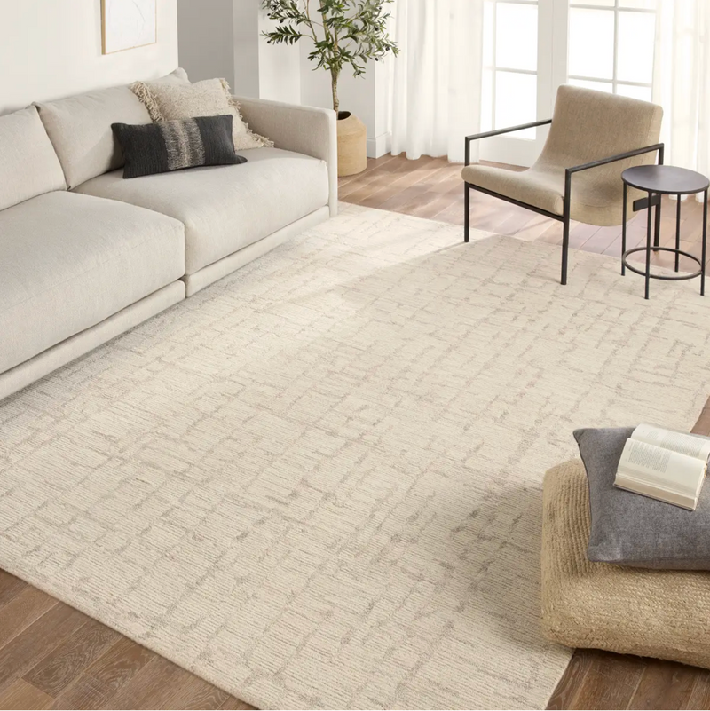 Lab Herculean Rug in Oyster Gray/Weathered Teak