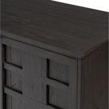 Alessio Sideboard in Smoked Black