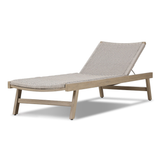 Delano Outdoor Chaise in Washed Brown