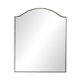 Jacques Small Mirror in Gunmetal