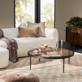 Yoko Grand Coffee Table in Smoked Brown