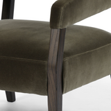 Gary Club Chair in Surrey Olive