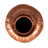 Cast Iron Taper Holder in Copper