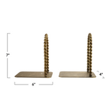 Twisted Arch Bookend Set