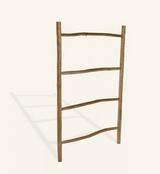 Coffee Wood Wall Ladder